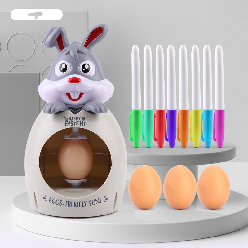 Easter Egg Decoration Coloring Kit Egg Painter Boys Girls Kids Diy Coloring Painting Gift Multicolor With Sound And Light